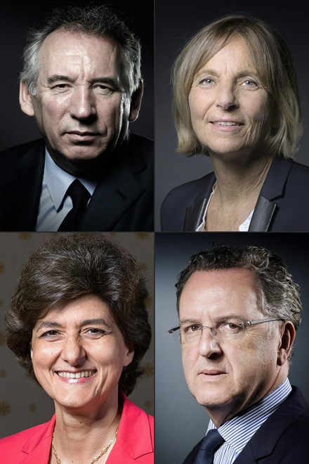4 Bộ trưởng Pháp vừa từ chức.